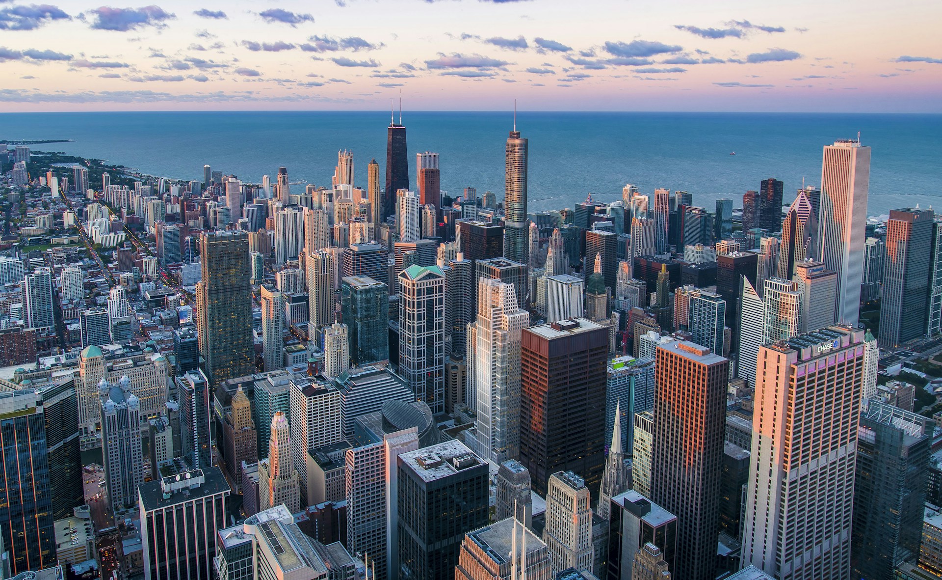 Chicago skyline — Olka.tv obsluguje Chicagoland